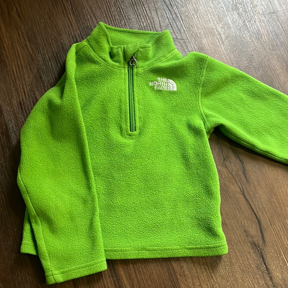 3T boys fleece north face pullover